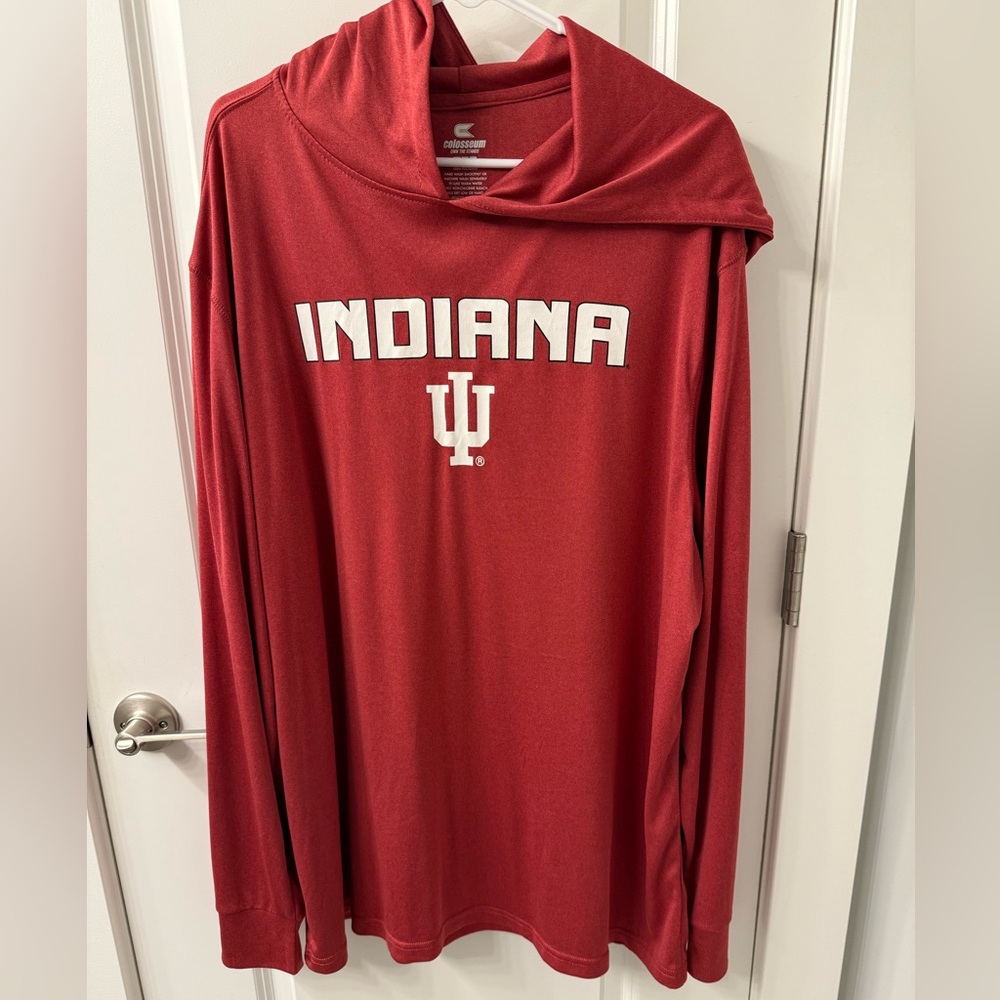 Colosseum Men's XXL IU Indiana University hoodie